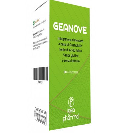 Igea Pharma Geanove Integratore Di Acido Folico 60 Compresse