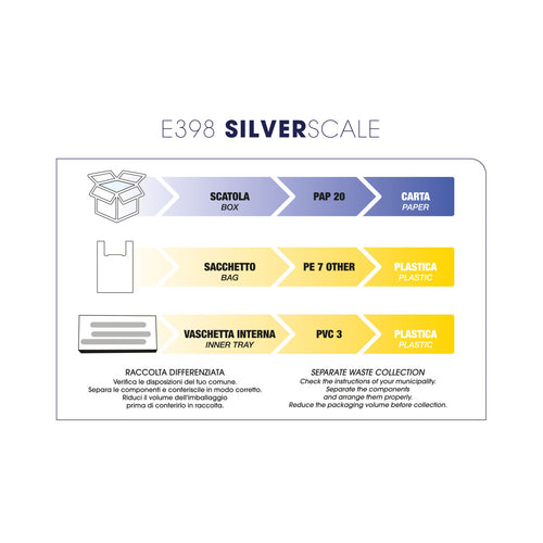 Labor Silver Scale Bilancia Digitale Professionale